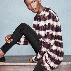 Garnet Hill Pocket-Detail Crêpe Tunic